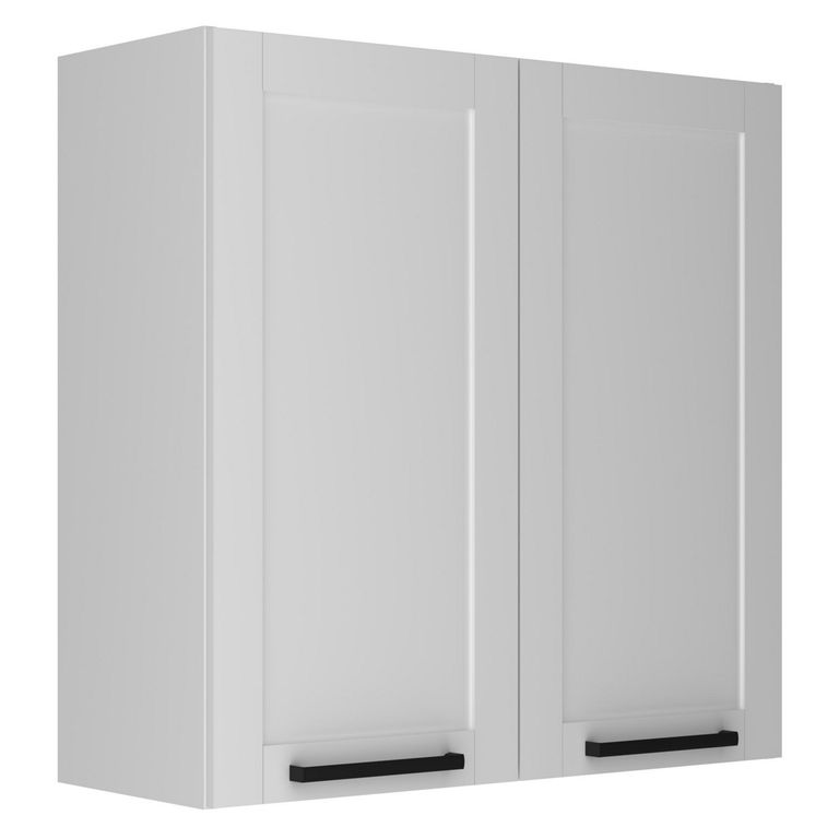 Mueble De Cocina Aereo De Pared 80 2 Puertas Blanco Grazi