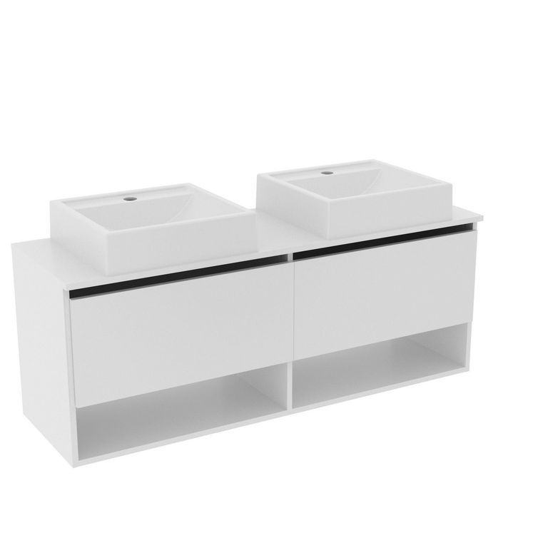 Mueble De Baño BN3685.0102 Blanco 120x46.5x38.4 cm