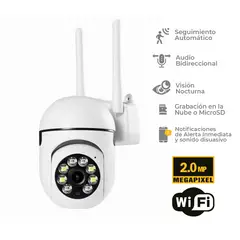 VELOTI - Camara De Seguridad Exterior Wifi 2Mp