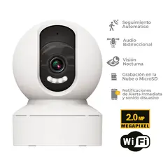 VELOTI - Camara De Seguridad Interior Wifi 2Mp