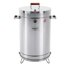 INGRILL - Barril Ahumador Asador Basik Grande Acero Inoxidable