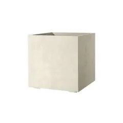 DEROMA - Maceta de Plástico 49x49 cm Crema