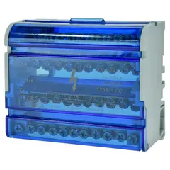 LEXO - Barra Repartidora Tetrapolar 11 Polos 125A