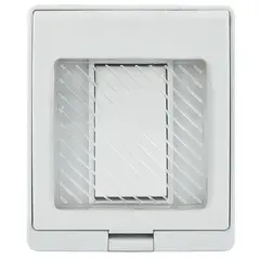 LEXO - Contenedor Ip55 Con Interruptor Simple (9/12) 10A 250V, Blanco