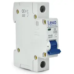 LEXO - Interruptor Automatico 1X2A Curva C 6Ka