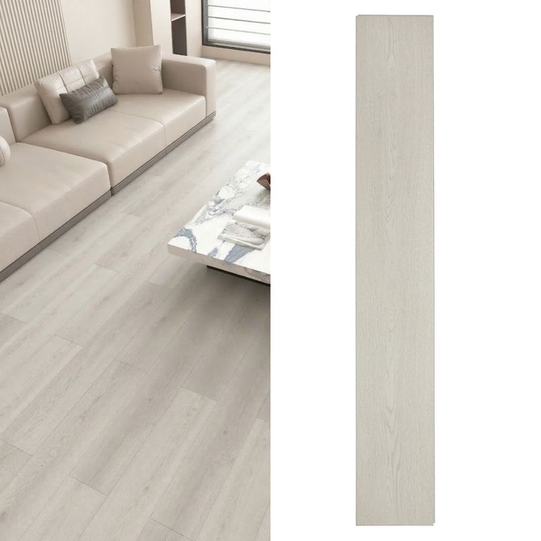 Piso Vinilico SPC 4 mm 18.3x122 cm Canelo Gris 2.23 m2