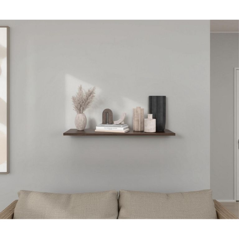 Repisa Flotante Melamina 1 Nivel(es) 80x15x30 cm Milan