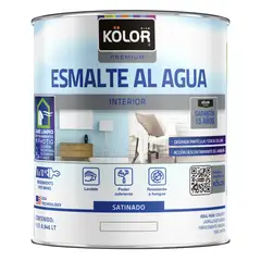 KOLOR - Esmalte al agua 1 l Satinado BASE