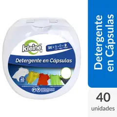 KLEINE WOLKE - Detergente capsula 40 unidades