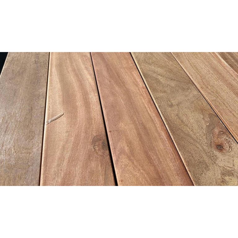 Deck madera 2.1 mm Cumaru Rojizo 14.5x244 cm