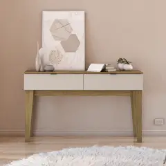 EXIT - Arrimo Isis Roble/Blanco 136x38.5x80.5 cm