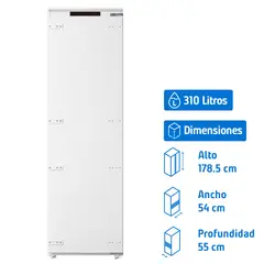 TEKA - Refrigerador Single Door No Frost 310 Litros Blanco RSL73385 FI