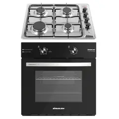 SINDELEN - Kit-156 Encimera y Horno DUO CEG-4600 + HE-7000