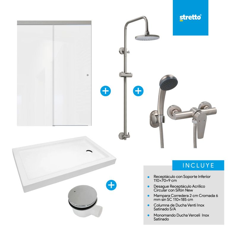 Pack receptaculo 75xx190 cm