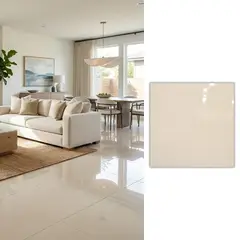 NEOX CERAMICA - Porcelanato 60x60 cm Ivory Beige 1.44 m2