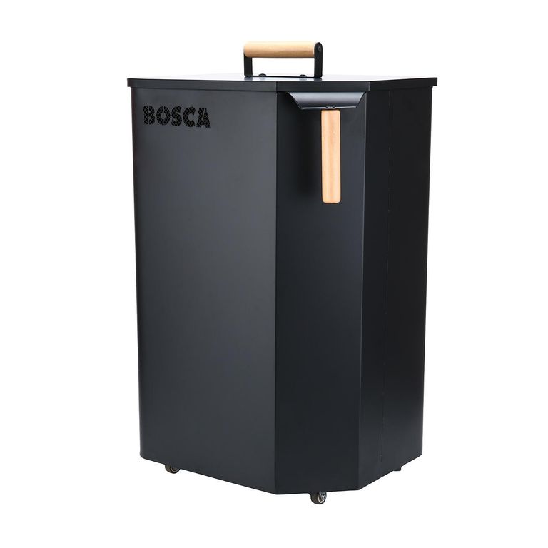 Almacenador de pellet portatil