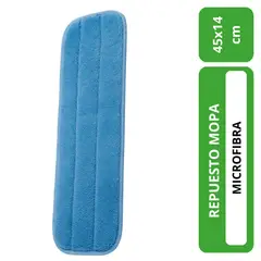 ALL CLEAN - Repuesto mopa microfibra 45 cm para aluminio