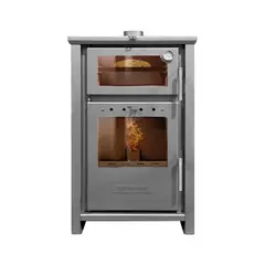 ALCAZAR - Cocina a Leña 1 Platos Inox PTE1207