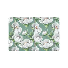 MERIGGI - Individual Rectangular 30x43 cm Flores Verde