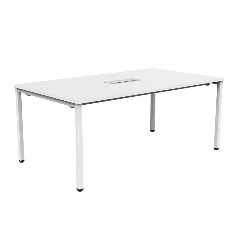 Mesa de Reunión Paris Office Blanco 180x75x100 cm