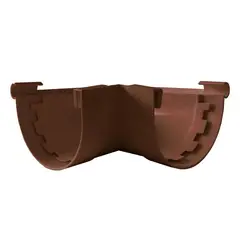 DVP - Angulo Conector Exterior 110mm Para Canaleta Café