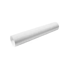 DVP - Tubo Bajada 80mmx3mt Para Canaleta Blanco