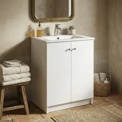 KLIPEN - Mueble de Baño Dante Blanco 59x82x44 cm