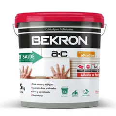 BEKRON - Pasta Piso Superficie Flexible 25 kg