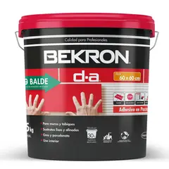 BEKRON - Pasta Piso Superficie Flexible 25 kg