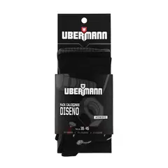 UBERMANN - Tripack Calcetines Print