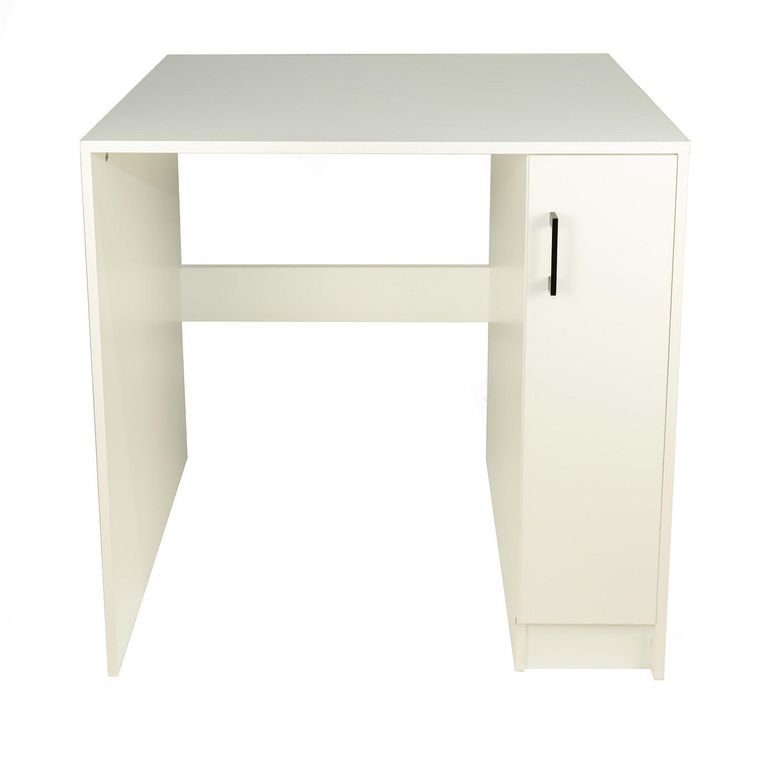 Mueble organizador para lavadora 900mm 1 puerta blanco