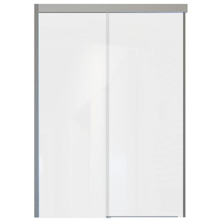 Mampara corredera de Receptáculo Corredera 140x185 cm Vidrio Templado 6 mm