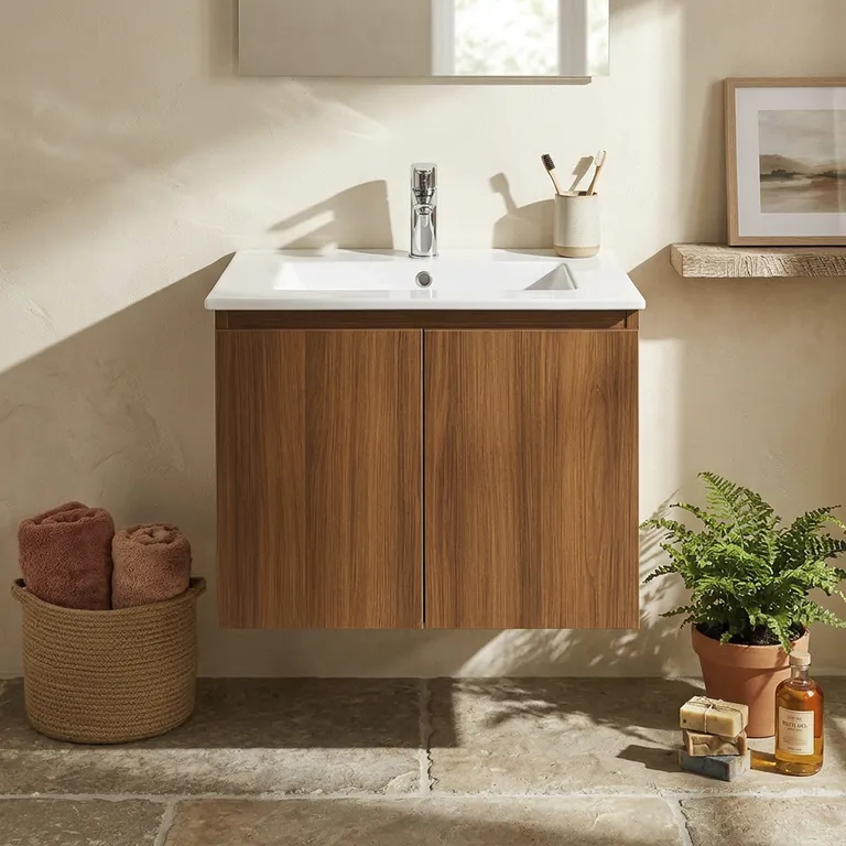 Mueble de baño BILBAO Café 60x30x44 cm