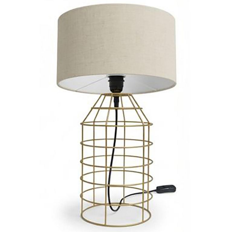 Lampara Mesa Atelier Beige 40x47 cm