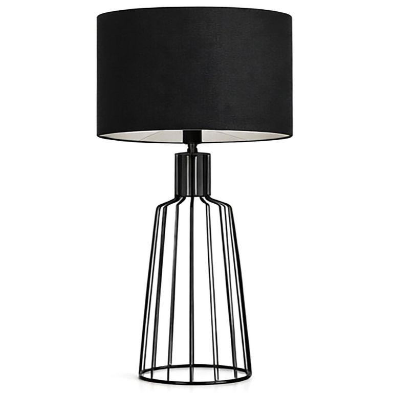 Lampara Mesa Atelier Negro 30x64 cm