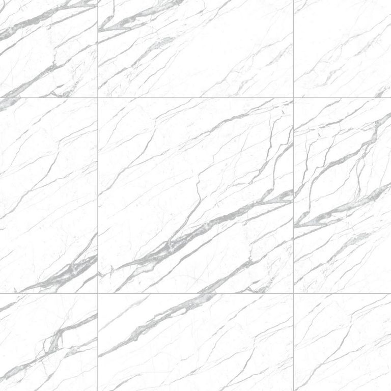Porcelanato 60x60 cm Statuario White Pulido Blanco 1.44 m2