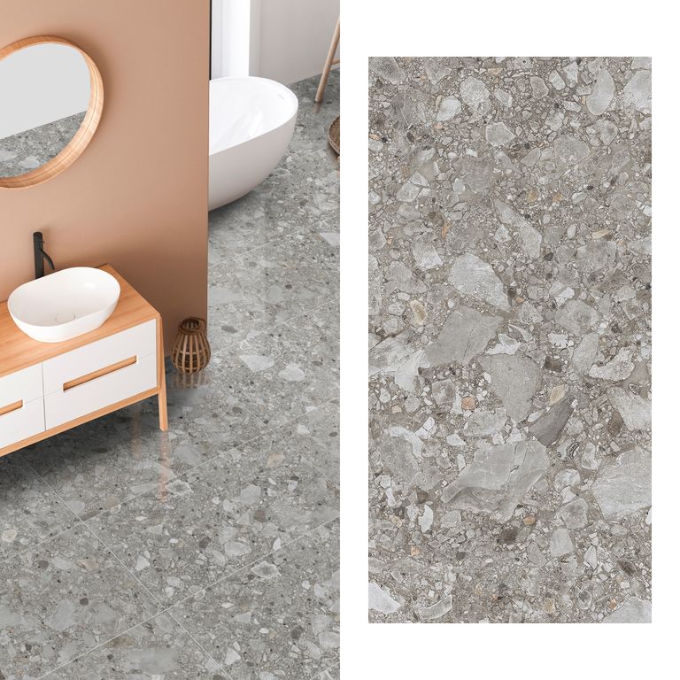 Porcenalato 60x120 cm Petrus Gris Gris 2.16 m2