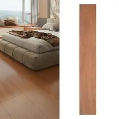 CORDILLERA - Piso Vinilico SPC 4 mm 18.3x122 cm Patagonia Alerce Café 2.232 m2