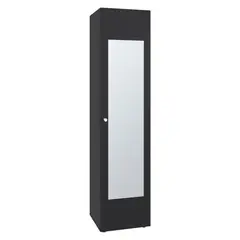 TUHOME - Closet 1 Puerta(s) 0 Cajón(es) 3 Repisa(s) 40x170x40.2 cm Negro