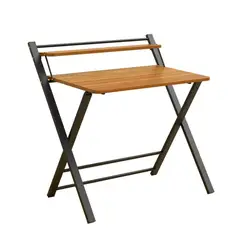 BE DESIGN - Escritorio Plegable 465918-CA Cafe 88x93x50 cm