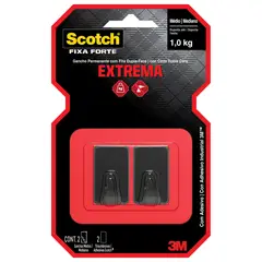 SCOTCH - Gancho negro mediano 2,1 kg
