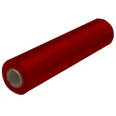 TOPEX - Rollo Stretch Film color rojo 1,6 kg para embalaje, protección y diferenciación de carga