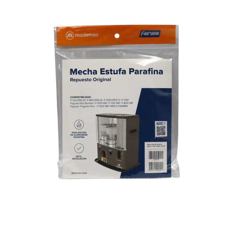Mecha Estufa Parafina F620/F720/F820/F1020