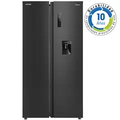 MIDEA - Refrigerador Side by Side No Frost 553 Litros Negro MDRS710FGEDXW
