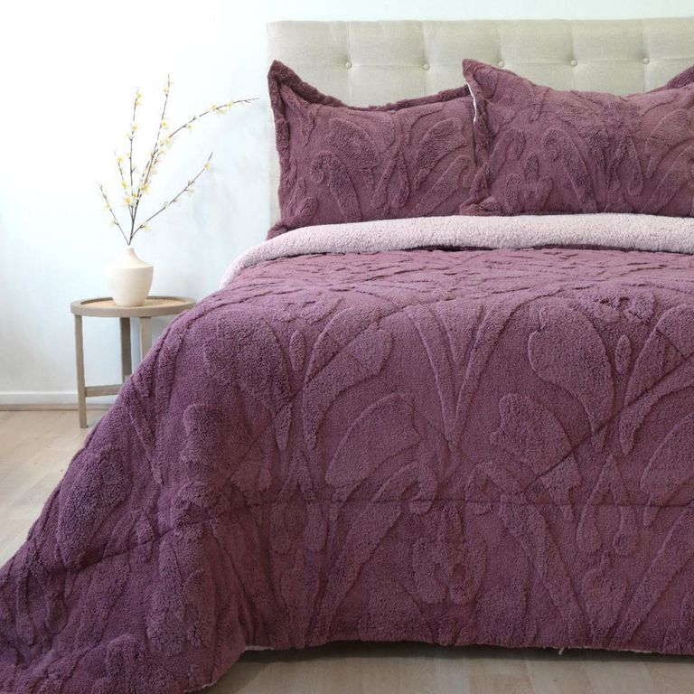 DORAL Cubrecama King Jacquard Beige