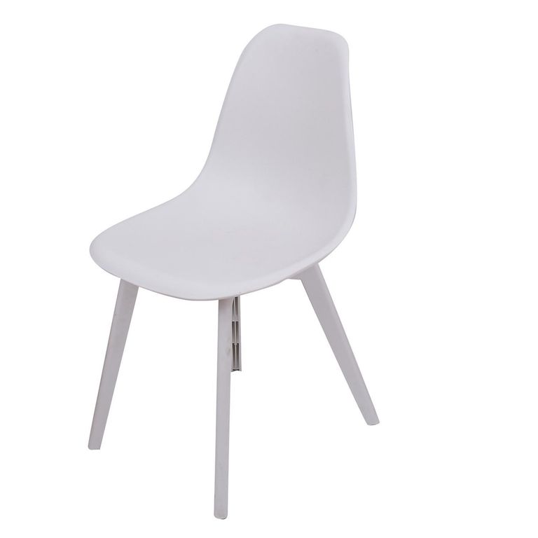 Silla Eames Minimalista Blanco 81x46x46 cm