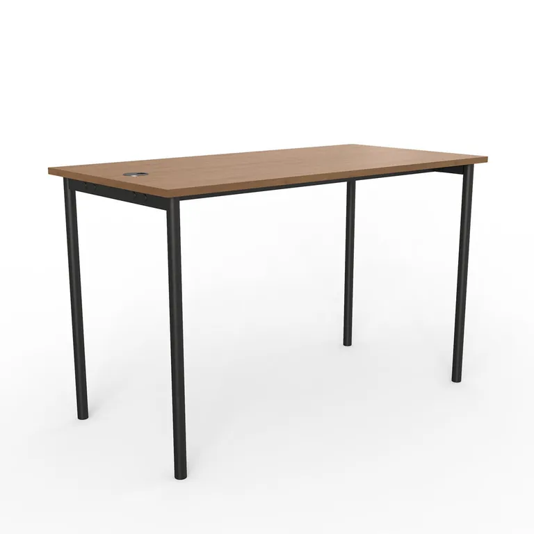 Escritorio Versa Urban Roble/Negro 120x75x60 cm