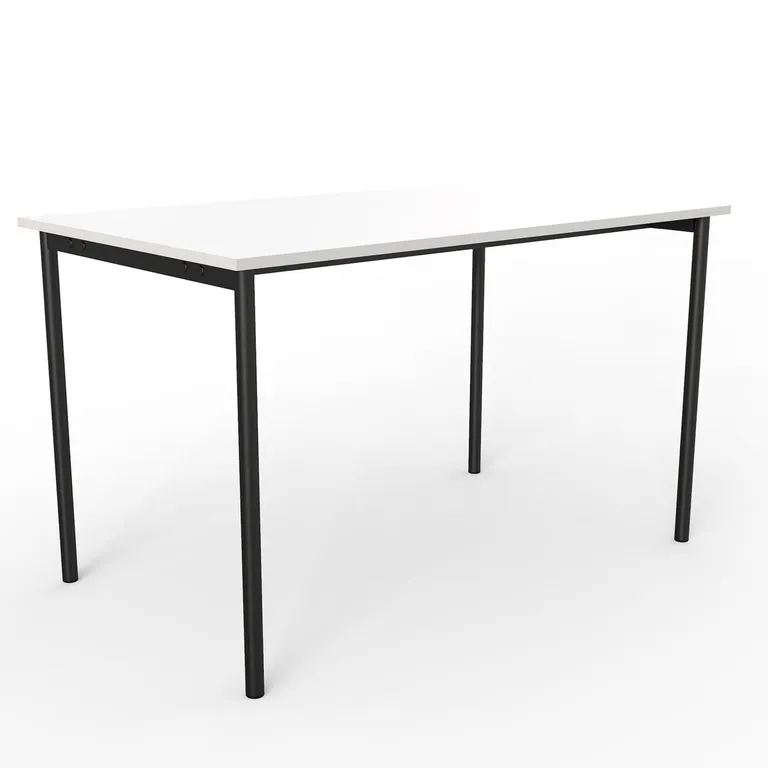 Mesa Versa Urban Blanco/Negro 125x75x75 cm