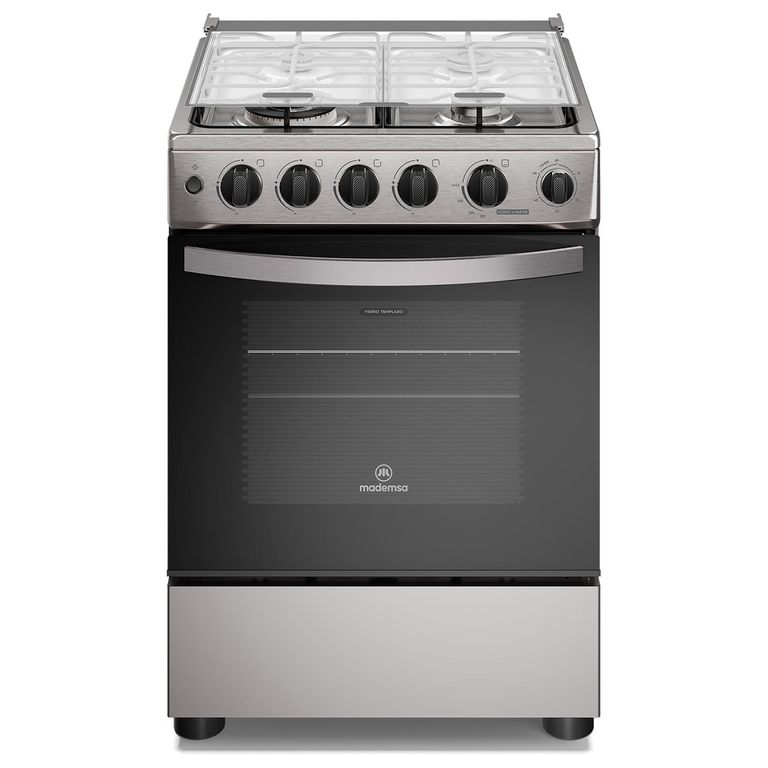 Cocina a Gas 4 Platos Inox FM4SSC