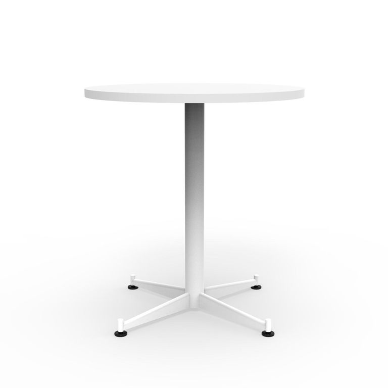Mesa Columna Blanco 70x70x75 cm